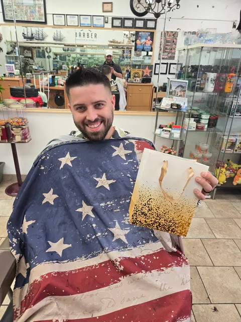 Fresh haircut and beard trim