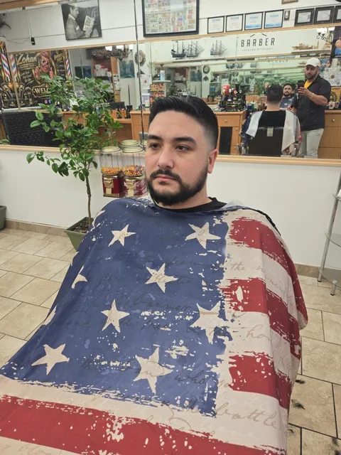 Finished haircut and beard